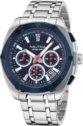 Nautica Tin Can Bay Blue Dial Mens Watch NAPTCS304
