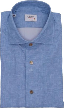 Mazzarelli Camicia in cotone - Blu