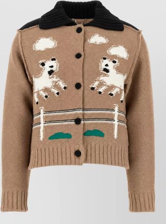 Moschino wool cardigan