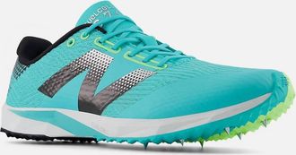 New Balance Mens Fuelcell Xc7 V5 Shoes In Green/black