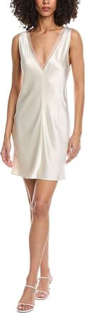 Leset Barb Lace V Neck Mini Dress