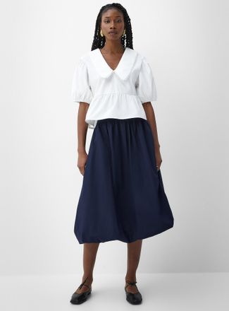 Icone Womens Poplin bubble skirt
