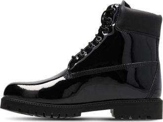 Timberland 6 Inch Premium Waterproof Patent Boots Black TB0A41MWEL6