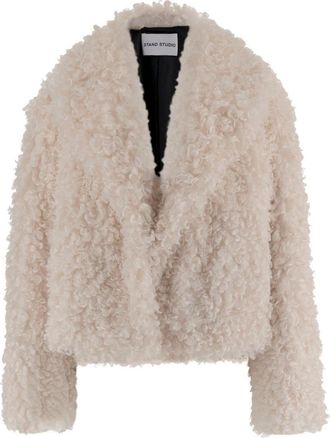 Stand Studio Smara Faux Fur Jacket