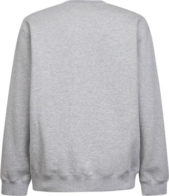 Gucci Mens Melange Grey Cotton Printed Sweatshirt Sweatshirts Sweater