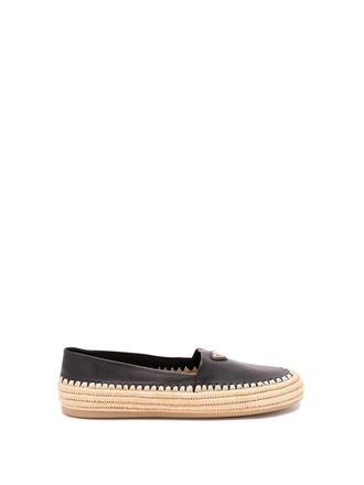 Prada Leather Slip-On Shoes − Sale: up to −46% | Stylight