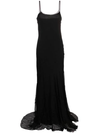 Moschino Abito lungo smanicato - Nero