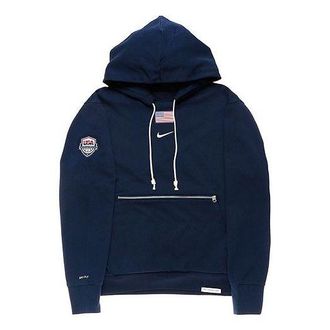 Nike Mens Nike Casual Sports Large Logo Pullover Navy Blue DA0109-419