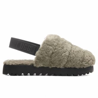 UGG Womens Super Fluff Slipper In Burnt Olive