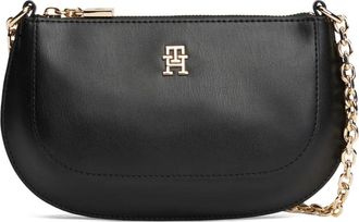 Tommy Hilfiger Borsa a spalla con catena - Nero