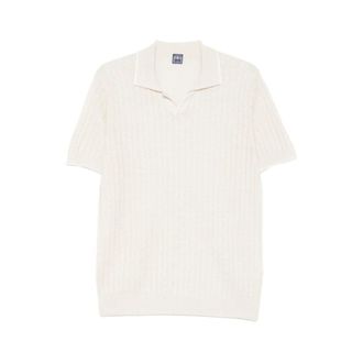 Fedeli Polo Shirts, male, White, Size: 2XL Sweater