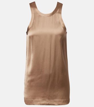 Toteme Tank top in raso
