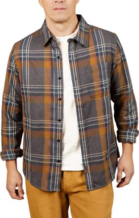 Bridge & Burn Jude Button-Up Shirt In Twilight Plaid