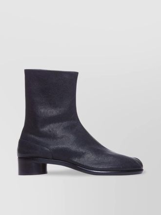 Maison Margiela leather tabi ankle boots