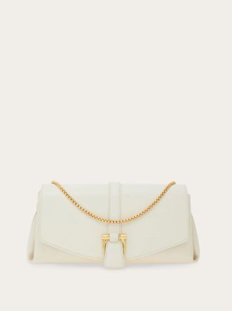 Ferragamo Women Front flap crossbody bag (S) White