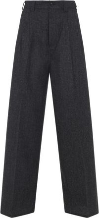 Maison Margiela Dark Grey Wide-Leg Trouser