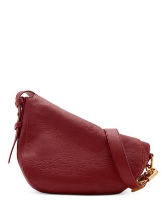 Burberry small Knight leather shoulder bag - Red