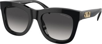Michael Kors MK2193U EMPIRE SQUARE 4 30058G Womens Sunglasses Black Size 52