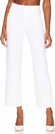 Mother Rambler Zip Ankle Jeans In Fairest Of Them All