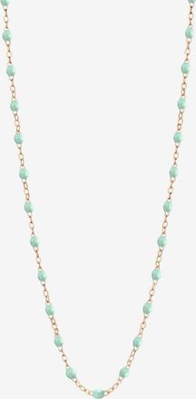 Gigi Clozeau Roségold-Halskette mit Harz Classique Gigi Jade
