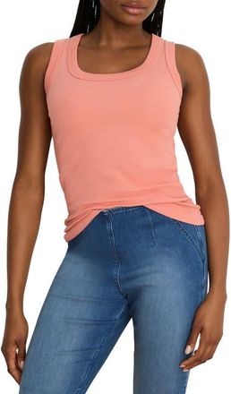 Nic+Zoe Perfect Knit Scoop Neck Tank in Persimmon at Nordstrom, Size Xx-Large