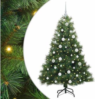 vidaXL &Aacute;rbol De Navidad Artificial Con 150 Led Verde 150 Cm Pe Y Pvc Vidaxl