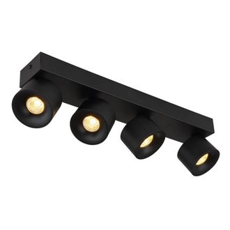 Netlighting Rae Ceiling Spotlight Bar Matt Black 4x LED 3000K