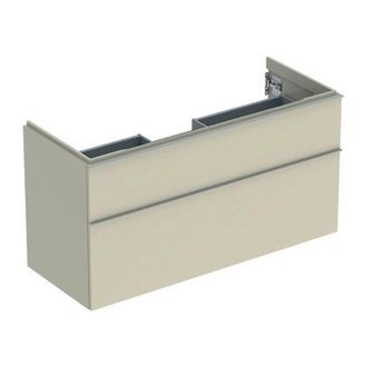 Keramag Keramag - Geberit Icon Mueble Bajo Lavabo, 2 Cajones, 118,4x61,5x47,6 Cm