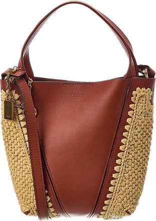 Chlo&eacute; Spin Leather Tote