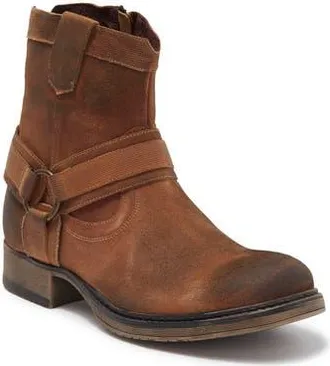 Roan Colton III Leather Boot in Tan Suede Burnished at Nordstrom Rack, Size 9.5