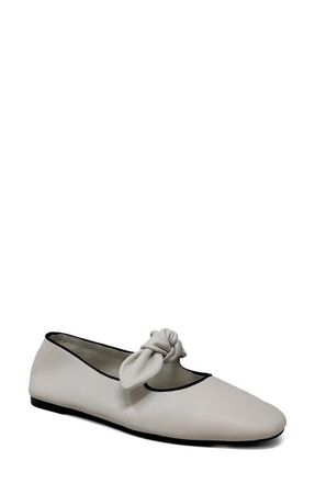 Shushop April Mary Jane Flat in Bone at Nordstrom, Size 8.5