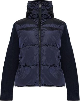 Canada Goose Hy Bridge Grove Knit Hoodie - Heren - Vesten - Blauw - L - Wol - Truien & Vesten
