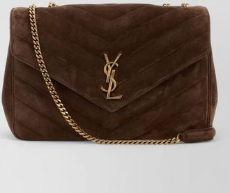 Saint Laurent loulou large leather shoulder bag