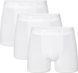 SKIMS Skims, Ondergoed, Heren, Wit, XL, Stretch 3 Boxer Brief 3-Pack