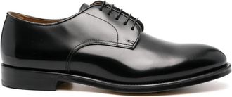 Doucal's Derby veterschoen - Heren - Nette schoenen - Zwart - 40 1/2 EU - Leer - Schoenen
