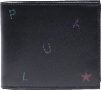 Paul Smith Embossed Letters Billfold - Heren - Portefeuilles - Zwart - ONE Size - Leer - Accessoires