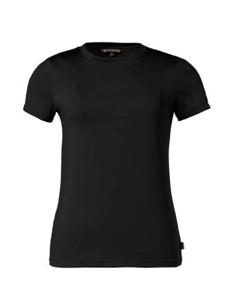 Goldbergh Womens Avery Short Sleeve Top In Black