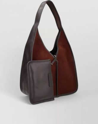 Hereu leather hobo tote bag