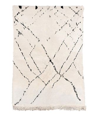 AFK Living Alfombra bereber marroqu&iacute; de pura lana 140 x 200 cm