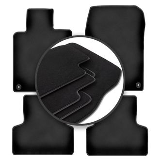 OEM Alfombrillas Premium Para Honda Accord Viii Sed&aacute;n, Familiar, Tourer (2008-2015)