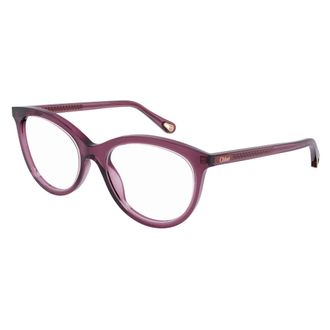 Chlo&eacute; Glasses, unisex, Purple, Size: 52 MM Cat-Eye Frame