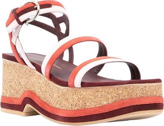 Ferragamo 75mm Mysen Wedge Sandal