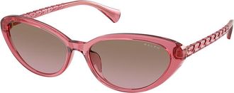 Ralph Lauren RA5338U 628614 Womens Sunglasses Pink Size 56
