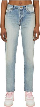 Saint Laurent Jeans - Dames - Loose Fit Jeans - Blauw - W29 - Jeans