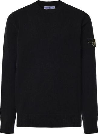 Stone Island Heren, Truien, Zwart, Maat: M Wol