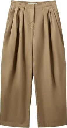 Sofie Schnoor Broeken, Dames, Bruin, M, Wijde broek