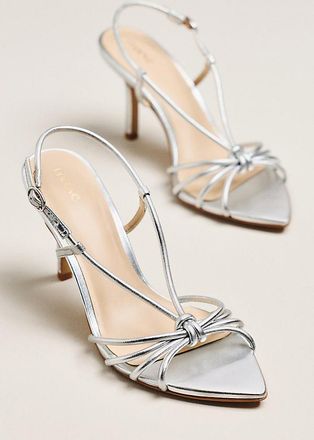 Maeve Strappy Pointed-Toe Heels