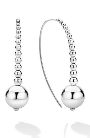 Lagos Caviar Bubbly Bubbly Drop Earrings in Silver at Nordstrom