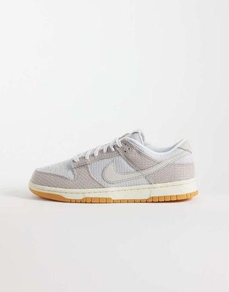 Nike Dunk Low Retro - Sneakers color crema-Bianco