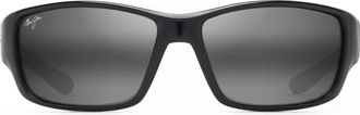 Maui Jim Mj0810s Matte Gradient Rectangular Sunglasses